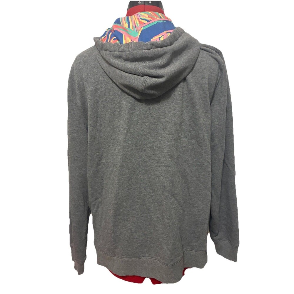 Chubbies Men’s Gray Hooded Jacket Size Large - Picture 4 of 8